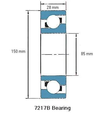 7217B Bearing Angular contact 7217B - VXB Ball Bearings