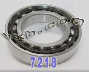 7218B Bearing 90x160x30 Angular Contact - VXB Ball Bearings