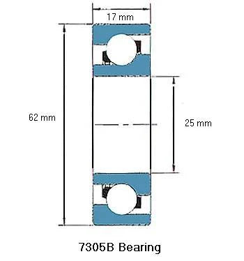 7305B Bearing Angular contact 7305B - VXB Ball Bearings