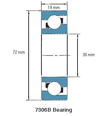 7306B Bearing Angular contact 7306B - VXB Ball Bearings