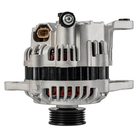 75 Amp 12V CW S5 Pulley Alternator Replacement For 2002 2005 Subaru Impreza 2.0T 2.5L And 2005 Saab 9 2X 2.0T Keeps Your Ride Charged IR IF Compatible OEM 23700AA430 32006063 13890N
