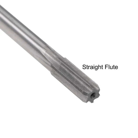 7mm Chucking Reamer Workhorse With HSS Cobalt M35 For Lathe Machine Reaming D4 6 Straight Flutes Round Shank Milling Cutting Tool