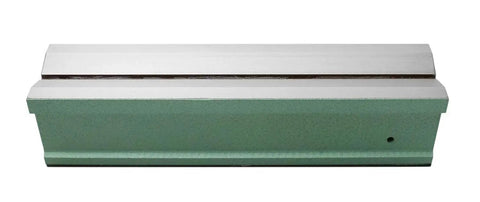 8 Inch Pro Grade Master Precision Level In Fitted Box With 0.0002 Inch Per 10 Inch Accuracy Adjustable Main Vial Cross Test Vial Cast Iron Body And V Groove Base For Ultra Precise Machine Setup And Calibration In Machinist Shops