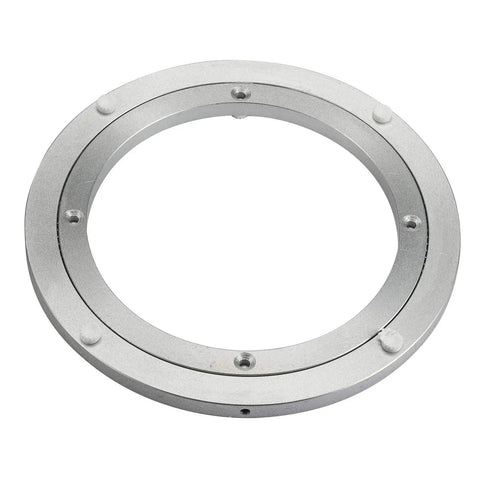8 Inch Lazy Susan Base Only For Glass, Granite, Or Wood Tables, Heavy Duty Aluminum Alloy Rotating Turntable Bearing