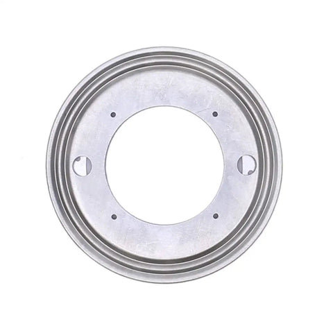 Top view of 8 Inch Lazy Susan Turntable Bearing with Five Sixteenth Inch Thick Ball Bearing for Quiet Smooth Rotation