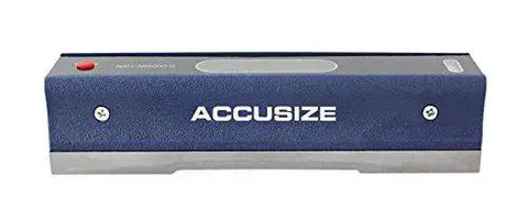 8 Inch Master Precision Level With V Groove Base In Fitted Box, 0.0002 Inch Accuracy Per 10 Inches, Cross Test Vial, Insulating Grip