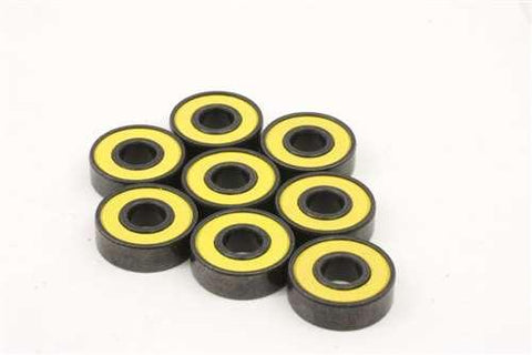 8-Pack Sealed Skateboard Blacked Bearing