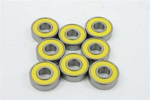 8-pack de roulements de planche à roulettes de 8 mm avec alésage scellé