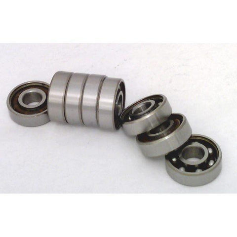 8 Skateboard Chrome Steel Open Ball bearing - Nylon Cage