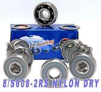 8 Stainless Steel Skateboard Sealed Ball Bearing