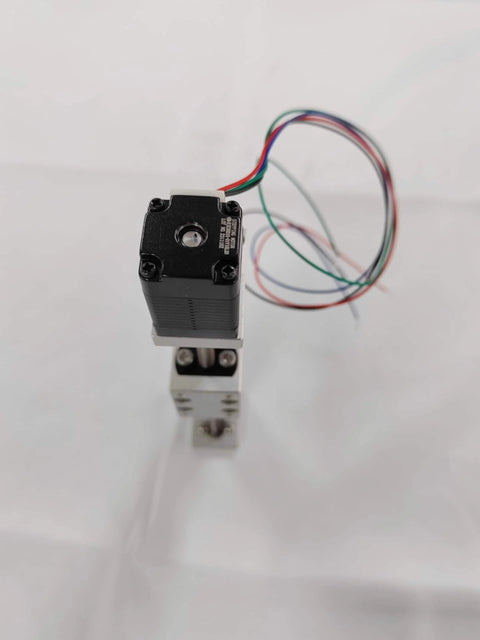 Top view of 80mm Mini Linear Motion Actuators Lead Screw with Motor Effective Stroke Length for DIY CNC Router Parts X Y Z Linear (80MM).