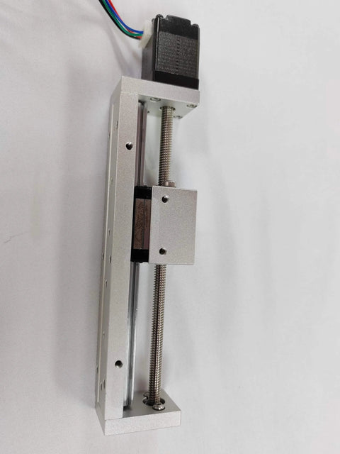 80mm Mini Linear Motion Actuators Lead Screw with Motor Effective Stroke Length for DIY CNC Router Parts X Y Z Linear (80MM)