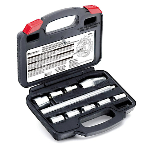 Metric And SAE Clutch Alignment Tool Set, 8 Piece Universal Pilot Tool for precise alignment of clutch disc, plate, flywheel in case