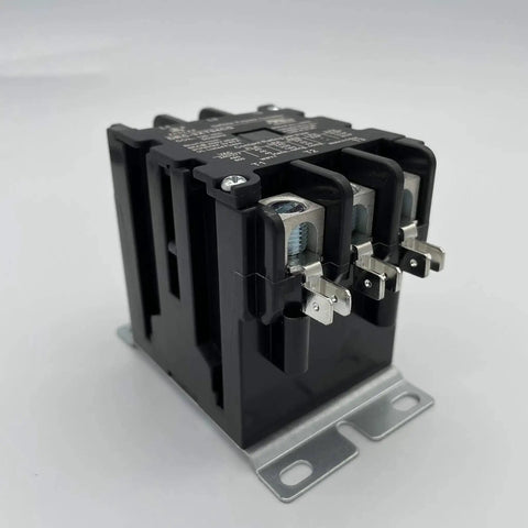 3 Pole 40 Amp 120V Contactor For HVAC Systems, UL Listed DP Contactor, A2L Compliant, visible terminal connections