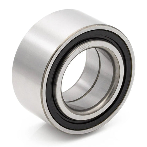 Close-up of Front Wheel Bearing And Hub Assembly For Honda Accord Civic Element And Acura TSX TL ILX CSX Plus Jaguar XK XKR XF XFR XJ Models And Range Rover Evoque Front Position Ready To Roll.