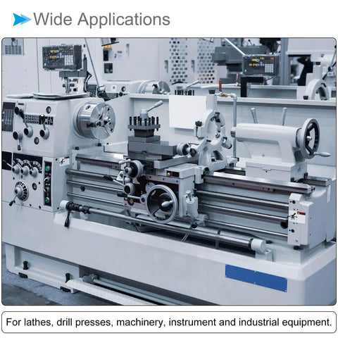 Clamping Lever Handles With M12 40mm Thread For Precise Quick Release Adjustments on industrial lathe machine setup