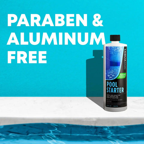 Pool Opening Starter Kit With Enzyme For Above Ground And Inground Pools, 32oz Treats Up To 30,000 Gallons, easy peasy start