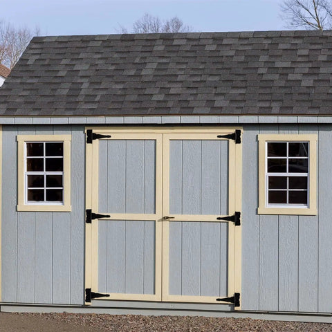 Shed doors with 6 Pack Heavy Duty 8 Inch T Strap Barn Door Hinges 2.5mm Thick Steel With 270 Degree Swing Built To Last in black finish