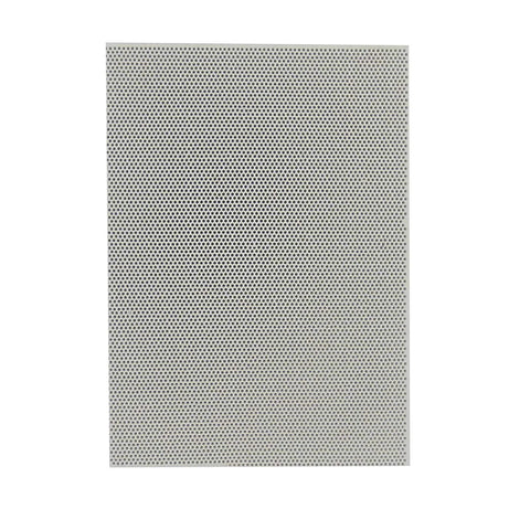 Meter Star square honeycomb ceramic plate, heat-resistant for barbecue/oven, 7.8 x 5.59 x 0.551 in