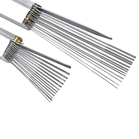Pro Grade Torch Tip Cleaner Kit With 13 Wire Files And Flat File Includes 4 Cleaners In 5 Inch And 3 Inch Sizes for welding maintenance