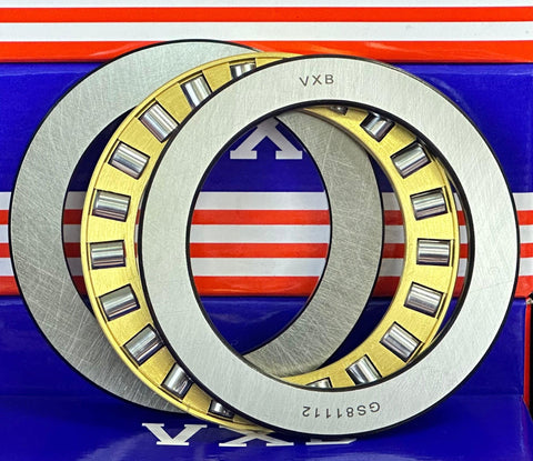 81112M Cylindrical Roller Thrust Bearing 60x85x17mm - Bronze Cage