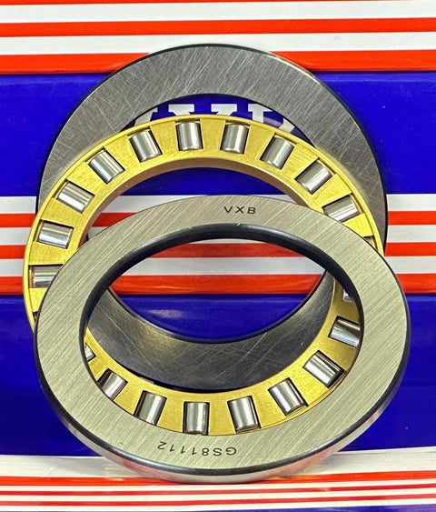 81112M Cylindrical Roller Thrust Bearing 60x85x17mm - Bronze Cage