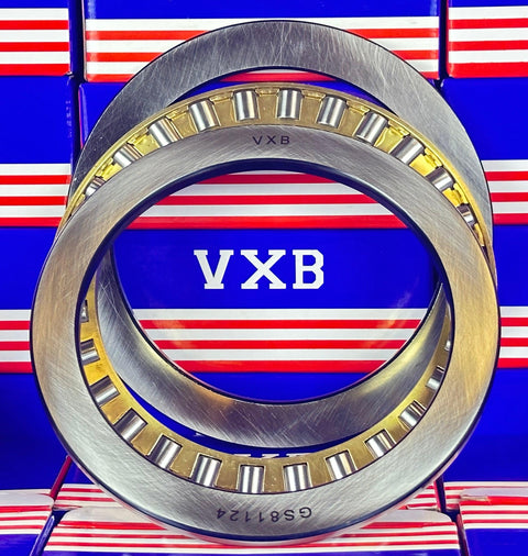 81124M Cylindrical Roller Thrust Bearing 120x155x25mm - Bronze Cage
