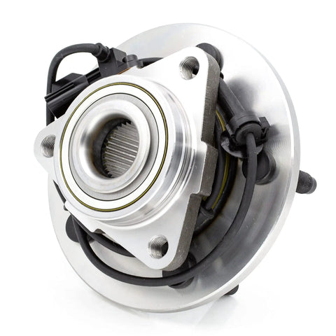 Front Wheel Hub And Bearing Assembly 515073 For Dodge Ram 1500 2002 2005 Standard Cab Replacement Part With Precision Machined Bearings