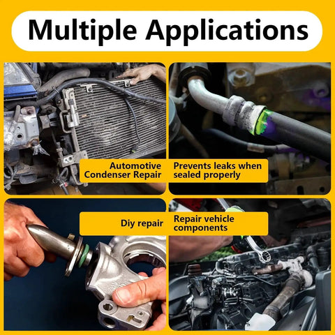 Ultra Value 265 Piece AC O Ring And Gasket Seal Kit For R134a Systems in automotive repair applications, leak prevention, and DIY fixes.