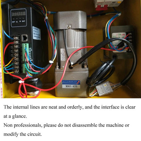 Internal wiring and components of Portable Line Boring Machine For Excavators And Loaders 45 Mm To 180 Mm Bore 4.92 Ft Connecting Rod