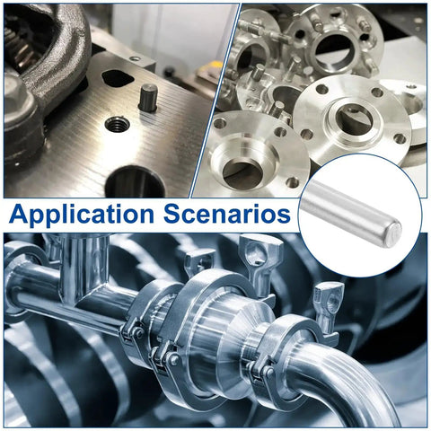 Application scenarios of 50 Pcs 4mm By 40mm Dowel Pins In 304 Stainless Steel Durable Shelf Support Pegs For Furniture And Woodworking.