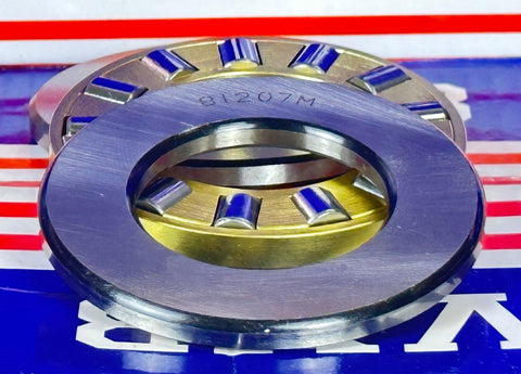 81207M Cylindrical Roller Thrust Bearing 35x62x18mm - Bronze Cage