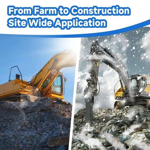 Heavy Duty Hydraulic Hose Built Tough For Rugged Jobs 50 Ft Long 3 Quarter Inch 4930 Psi Four Layer Steel Braided Used in Excavators