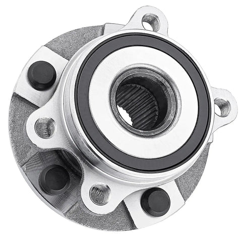 Front view of Front Wheel Bearing and Hub Assembly Pair for 2006-2018 Toyota RAV4, 2016-2020 Mirai, and 2011-2016 Scion tC.