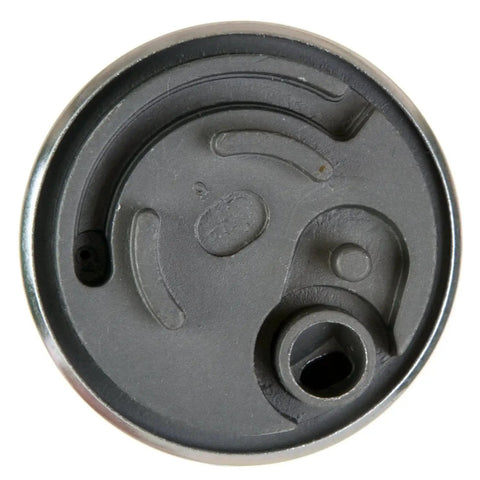Top view of FE0486 Electric Fuel Pump Replacement For Cars And Trucks, OE Grade Reliability, showing circular design.