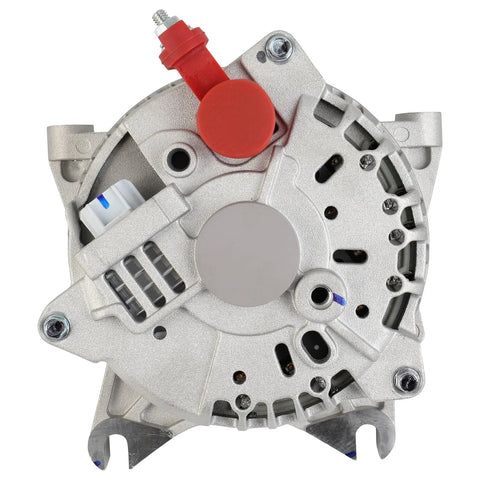 Rear view of Replacement Alternator For Crown Victoria Lincoln Town Car Grand Marquis Four Point Six Liter V8 2003 To 2011
