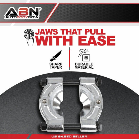 Bearing Puller Kit 14 Piece 5 Ton Automotive Bearing Separator With 2 And 3 Inch Jaws Gear Puller Tool Set, showcasing jaws and material.