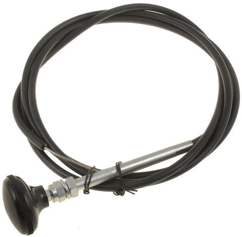 Universal Fit Control Cables With 2 Inch Black Knob 8 Foot Length Durable Build Twist To Lock Or Push Pull Styles