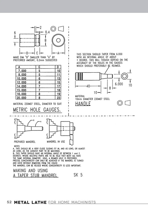 Illustration from Metal Lathe For Home Machinists DIY Friendly Project Based Course Reference Guide And Complete Introduction