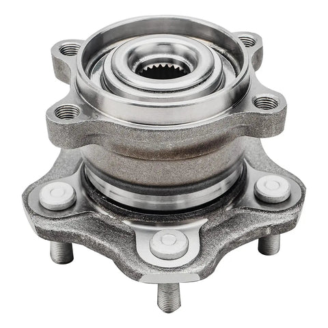 AWD Rear Wheel Bearing Hubs Kit For Nissan Rogue 2008-2018 With 2 Rear Hubs And Bearings Plus 2 Sway Bar End Links, 5-Bolt