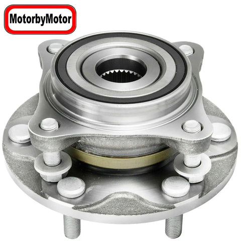 Front Wheel Bearing And Hub Assembly 4WD 6 Lug Replacement Fit Toyota Tacoma 4Runner FJ Cruiser Lexus GX460 GX470 Heavy Duty