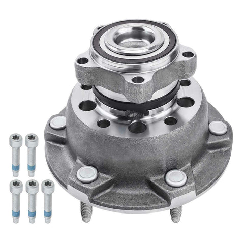 Front Left Or Right Wheel Hub Bearing Assembly For Ford Transit 350 And 350 HD Vans Fits 3.2L 3.5L And 3.7L Engines 2015 To 2017 For Standard And 2015 To 2018 HD 179.9 Mm Bolt Circle 5 Bolt Pattern Heavy Duty Replacement