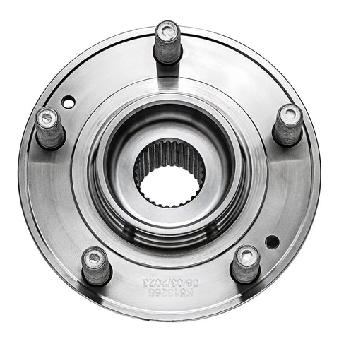 Front Or Rear AWD Wheel Bearing Hub Replacement Direct Fit For Hyundai Santa Fe 2007 To 2020, showing metal construction top view