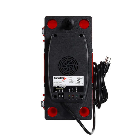 DiversiTech ULTRACP-22 automatic condensate pump for HVAC/R, 120V, 22 ft lift, removable check valve.