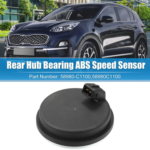 Rear Hub Bearing ABS Speed Sensor 58980C1100 For Hyundai Veloster N Without AWD Hyundai Tucson 2016 2021 Kia Sportage 2WD