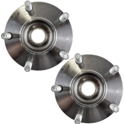 Front Left And Right Wheel Bearing And Hub Assembly Set Bolt On Ready Durable OEM Style Fit For Infiniti Nissan models