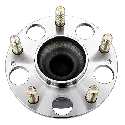 Top view of Pair Rear Wheel Bearing And Hub Assembly Fits Acura TSX 2009 To 2014 And Honda Accord 2008 To 2012 Plug And Play Direct Fit Replacement.