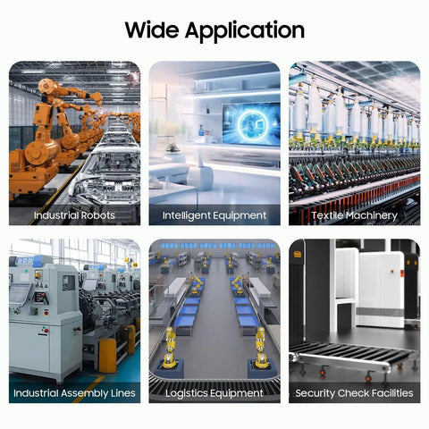 Applications of 250W 110V AC Gear Motor With Variable Speed Controller in robotics, equipment, assembly, logistics, and security