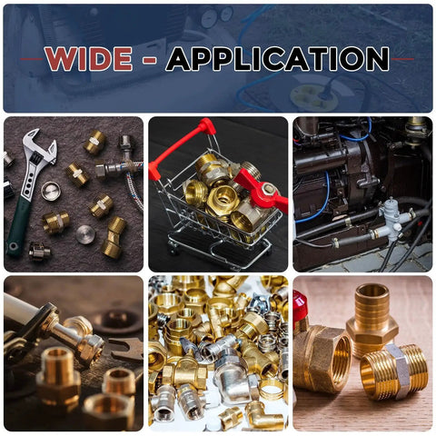 Various Solid Brass NPT Reducer Hose Fittings Adapter 3/8 Male To 1/4 Female Pipe Thread Connector for diverse applications