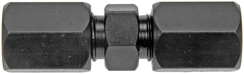 High Pressure Quarter Inch Compression Union Fitting Rated For 5000 PSI Built To Last Heavy Duty Industrial Hydraulic Connector